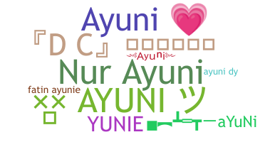 নিকনেম - Ayuni