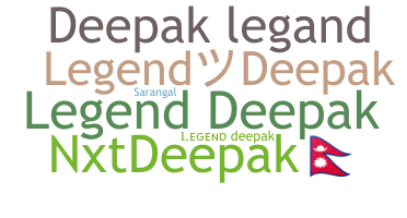 নিকনেম - LegendDeepak