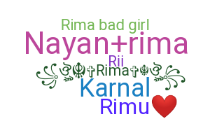 নিকনেম - Rima