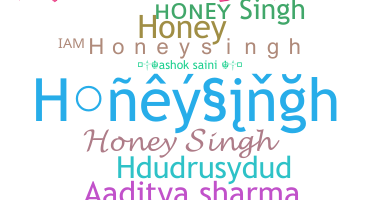 নিকনেম - Honeysingh
