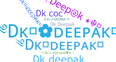 নিকনেম - Dkdeepak