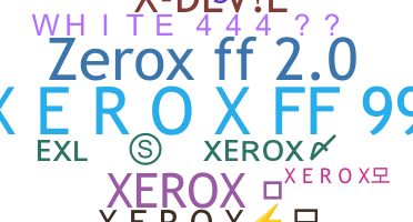 নিকনেম - Xerox