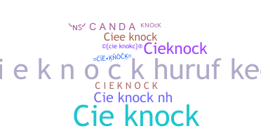 নিকনেম - CieKnock