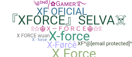 নিকনেম - Xforce