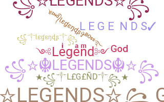 নিকনেম - Legends