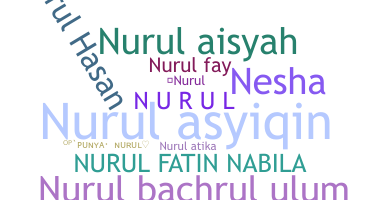 নিকনেম - Nurul