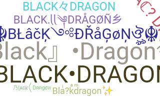 নিকনেম - blackdragon