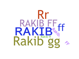 নিকনেম - Rakibff