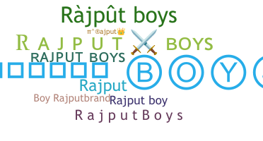 নিকনেম - RajputBoys