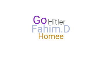 নিকনেম - FD