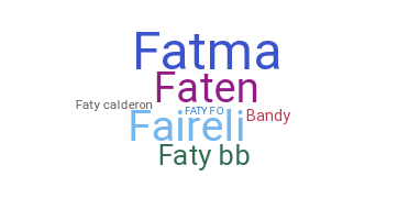 নিকনেম - Faty