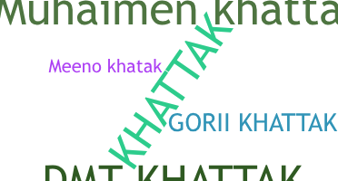 নিকনেম - KHATTAK