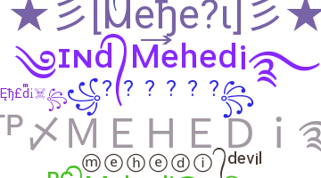 নিকনেম - Mehedi