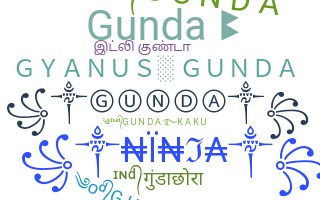নিকনেম - Gunda