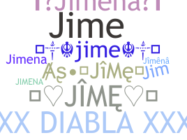 নিকনেম - jime