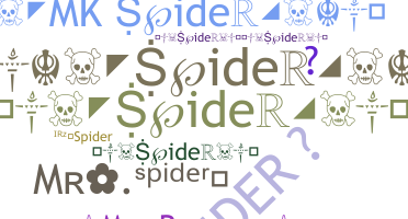 নিকনেম - Spider