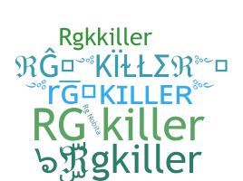 নিকনেম - Rgkiller