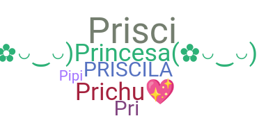 নিকনেম - Priscila