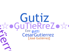 নিকনেম - Gutierrez