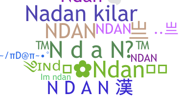নিকনেম - Ndan