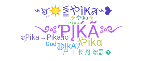 নিকনেম - Pika