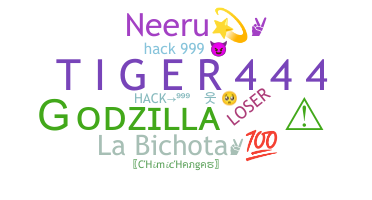 নিকনেম - Hack999