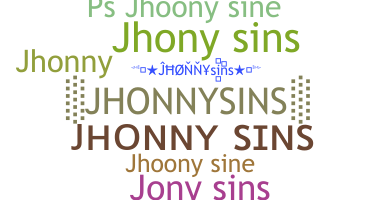 নিকনেম - jhonnysins