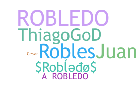 নিকনেম - Robledo