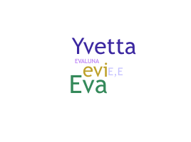 নিকনেম - Evita