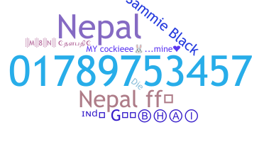 নিকনেম - Nepalff