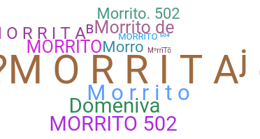 নিকনেম - Morrito