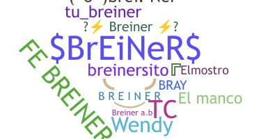 নিকনেম - Breiner