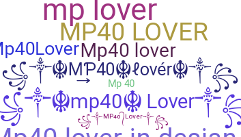 নিকনেম - Mp40lover