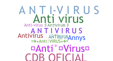 নিকনেম - antivirus