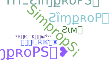 নিকনেম - SIMproPs