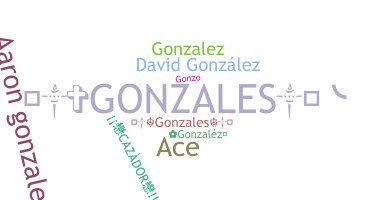 নিকনেম - Gonzales