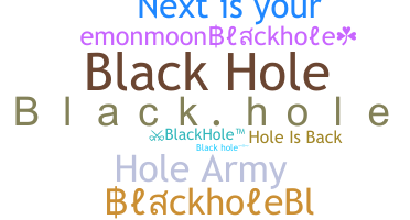 নিকনেম - Blackhole